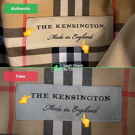 spotting fake burberry jacket|authenticity of burberry coat.